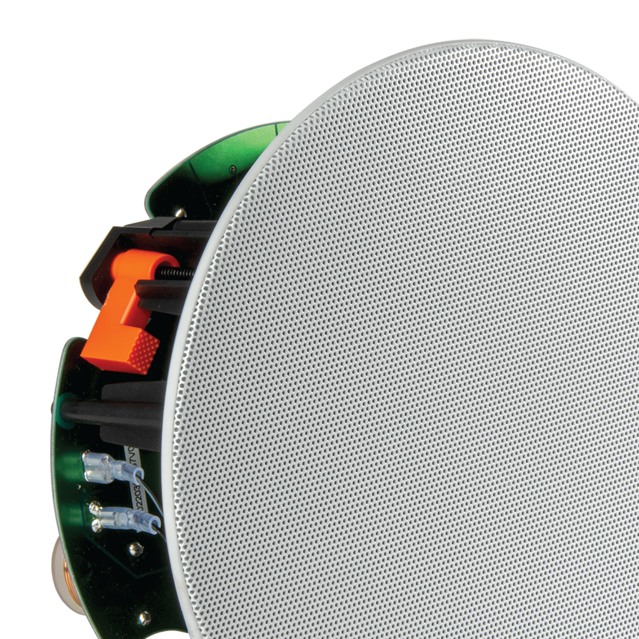 Zero bezel metal grille installs flush to wall or ceiling for a clean, inconspicuous appearance